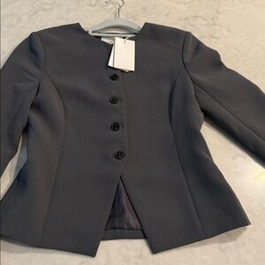 Aritzia Wilfred Regal Charcoal Blazer size 6 NWTS